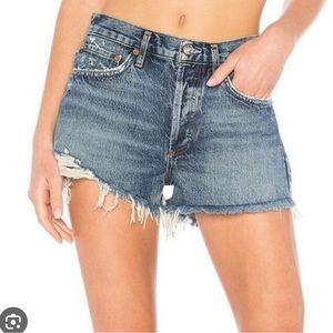 AGOLDE Parker cut off short